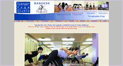 Desktop Screenshot of iyengar-yoga-bangkok.com